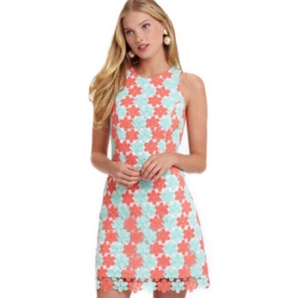 Lilly Pulitzer Dresses & Skirts - Lilly Pulitzer Pearl Sunrise Orange Petal Dress